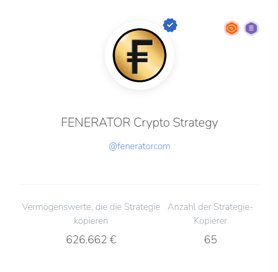 Fenerator Crypto Strategy Portfolio